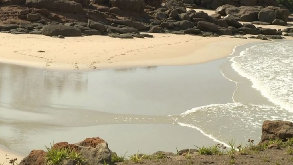 Aguas de Praia do Lastre en Camariñas (A Coruña)
