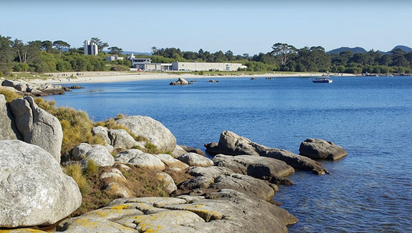 Praia do Mallón (A Illa de Arousa, Pontevedra)