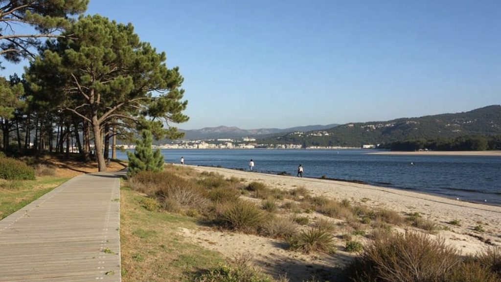 Praia do Muíño en A Guarda (Pontevedra)