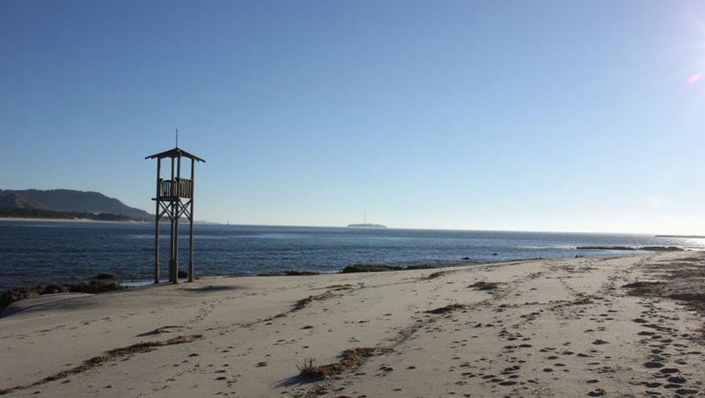 Costa de Praia do Muíño en A Guarda, Pontevedra