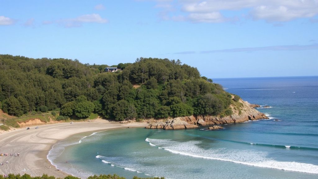 Costa de Praia do Peiral en Cariño, A Coruña