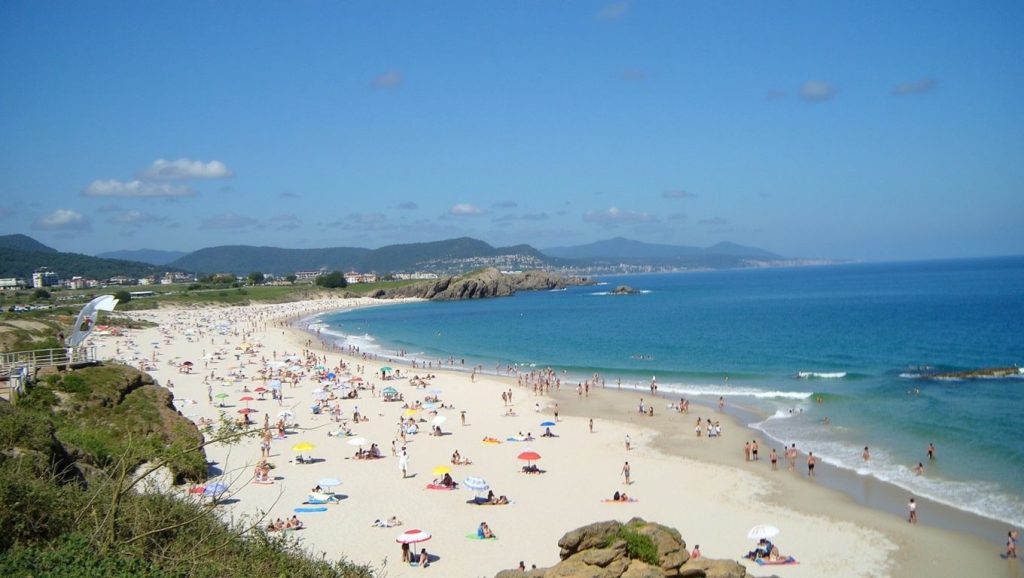 Panorámica de Praia do Perdouro, Lugo