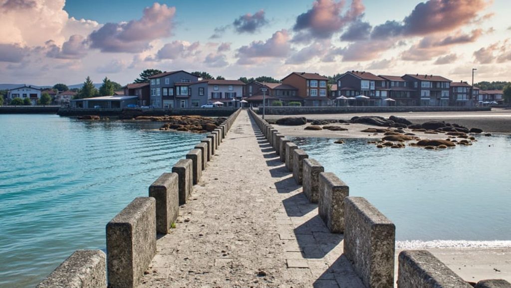 Panorámica de Praia do Pereiro, Pontevedra