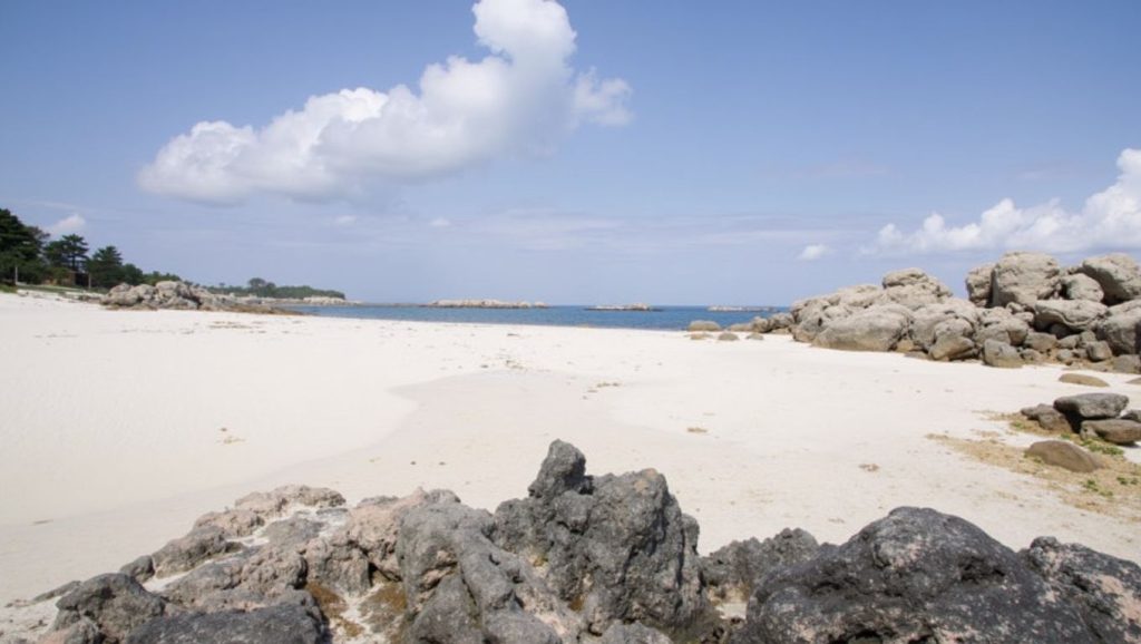 Aguas de Praia do Pereiro en Cambados (Pontevedra)