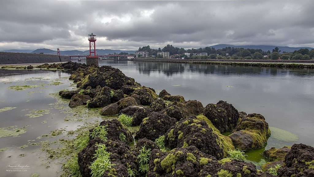 Panorámica de Praia do Polvorín, Pontevedra