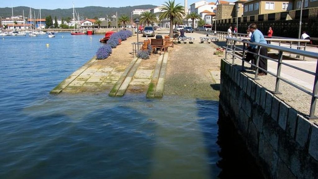 Praia do Porto Vello en Ferrol (A Coruña)