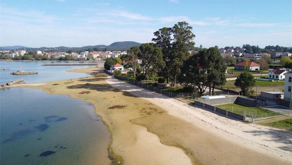 Vista general de Praia do Pozo do Mar, Galicia