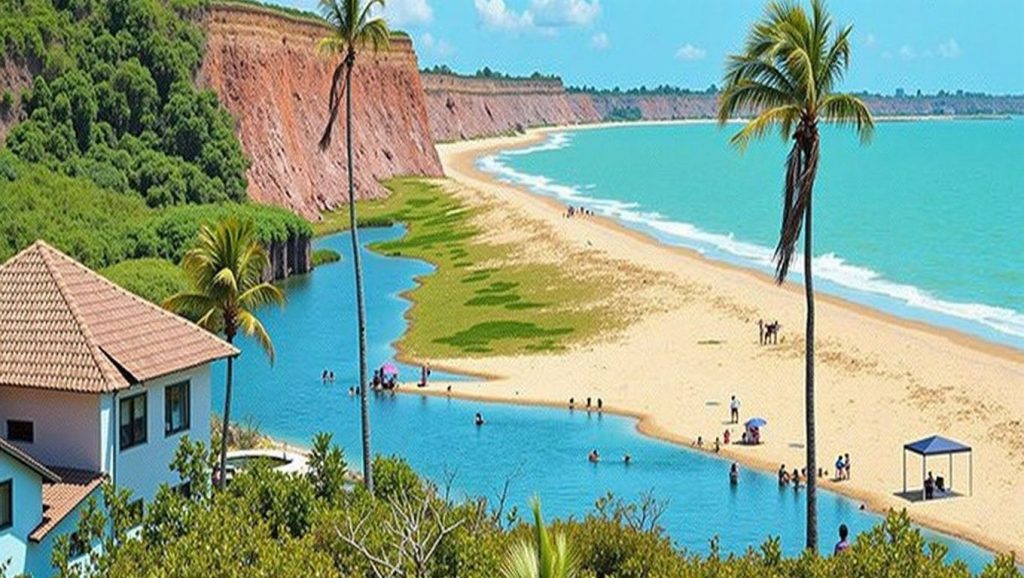 Vista del entorno de do Prado, Galicia, A Coruña