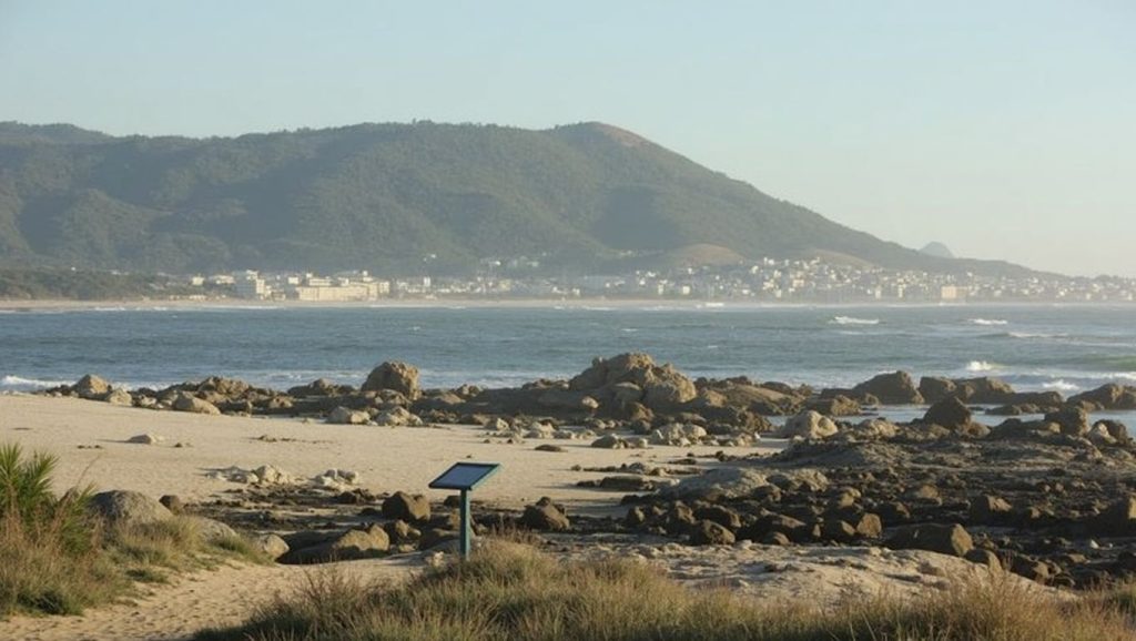 Panorámica de Praia do Puntal, Pontevedra