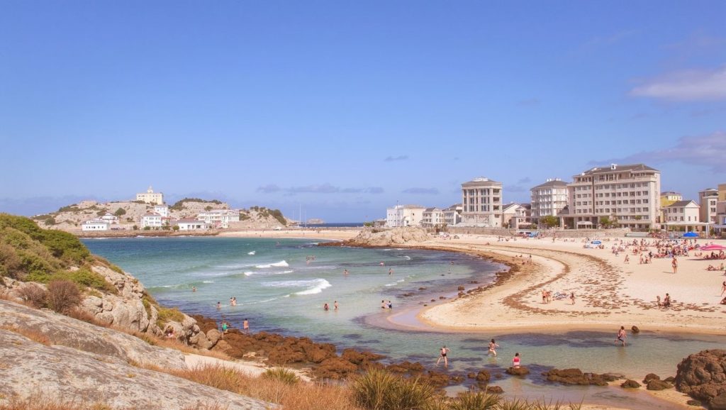 Panorámica de Praia do Rego, Lugo
