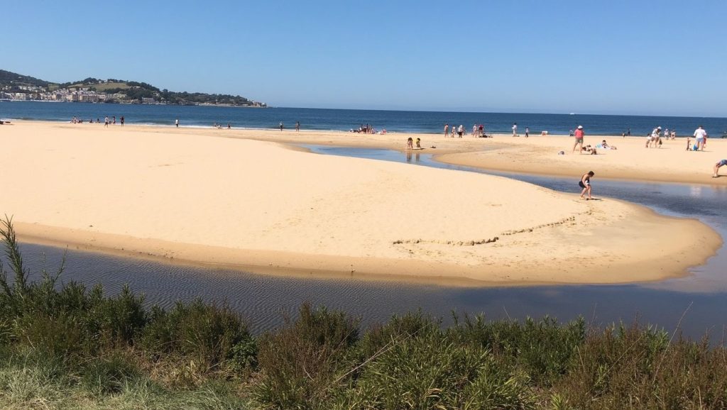 Praia do Rego da Porta en Nigrán (Pontevedra)