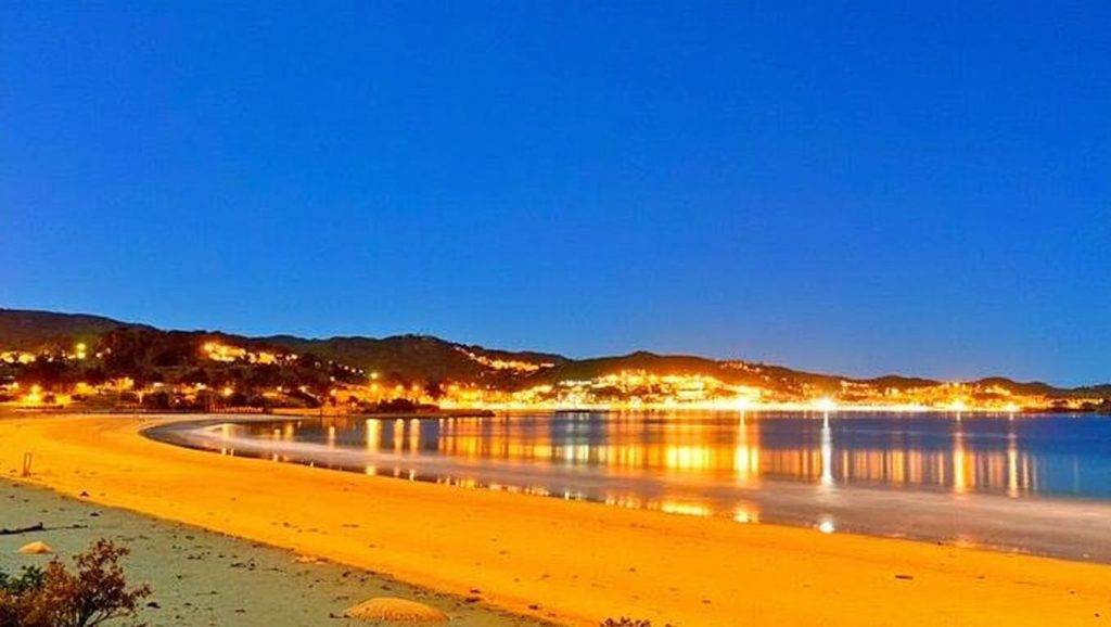 Panorámica de Praia do Rego do Forno, Pontevedra