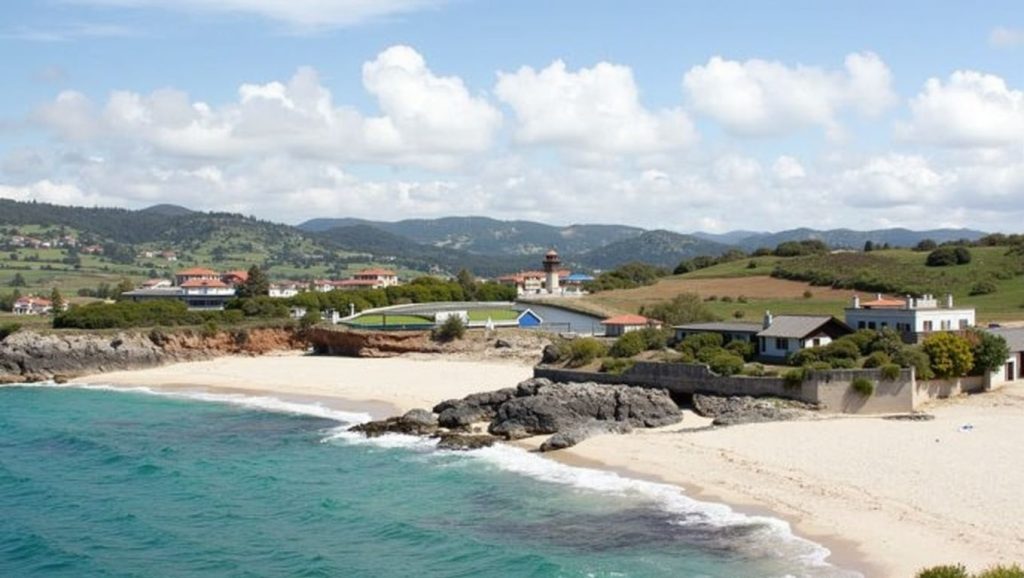 Praia do Reiro Pequeno en Arteixo (A Coruña)