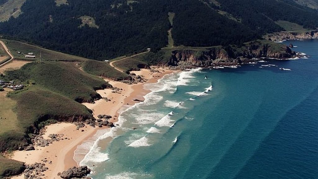 Praia do Riás en Malpica de Bergantiños (A Coruña)