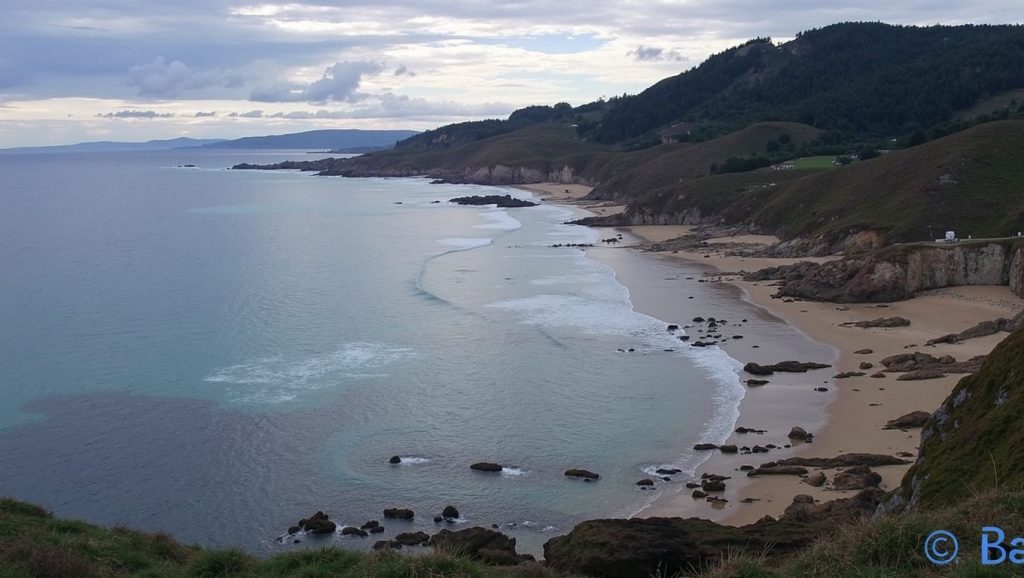 Entorno natural de Praia do Riás en A Coruña