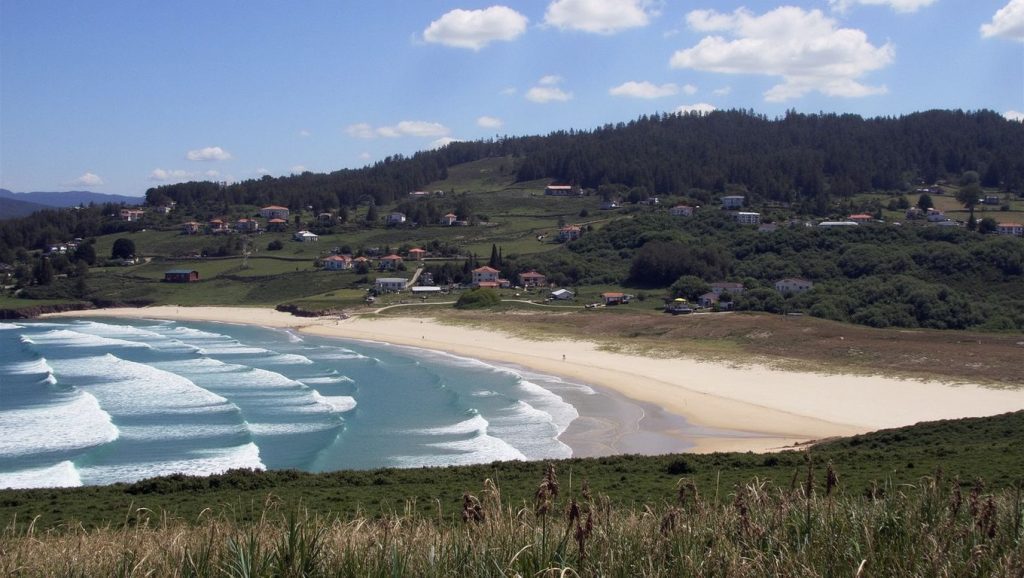 Praia do Rodo en Valdoviño (A Coruña)