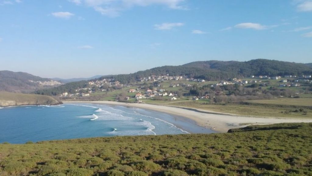 Aguas de Praia do Rodo en Valdoviño (A Coruña)