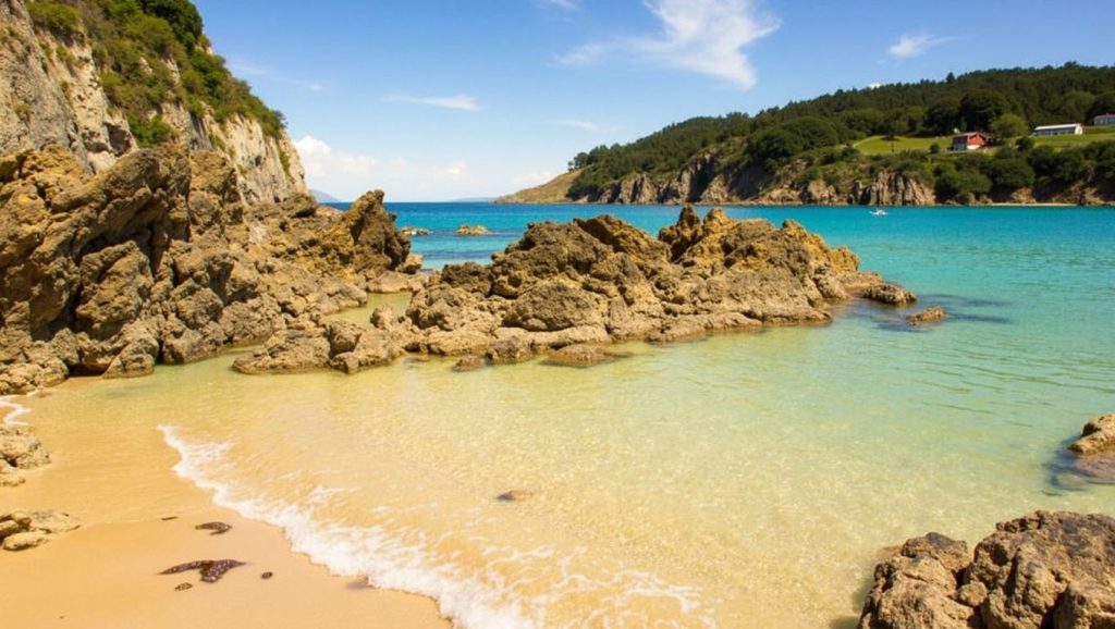 Panorámica de Praia do Rol, Lugo