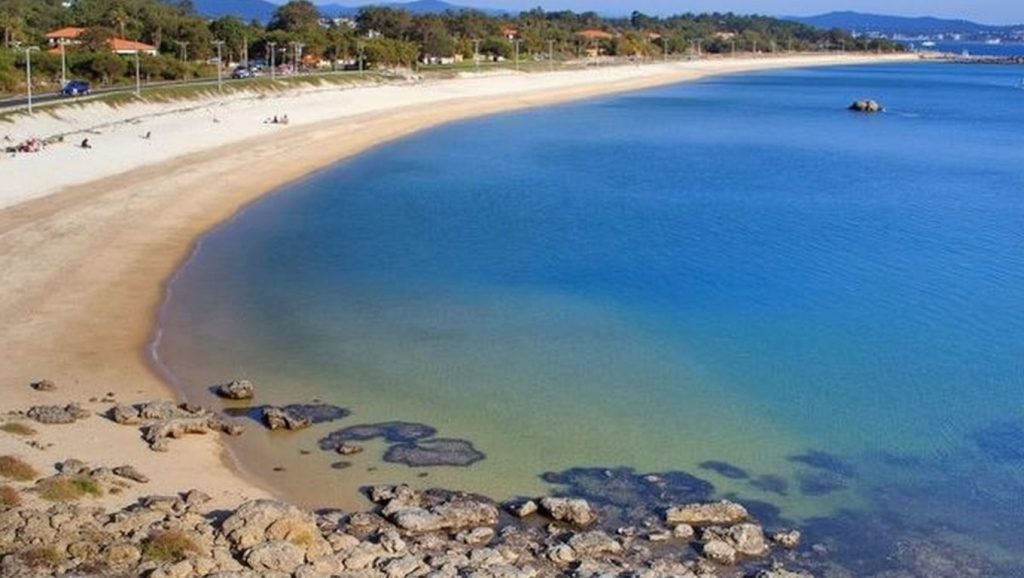 Costa de Boiro desde Praia do Saltiño, A Coruña