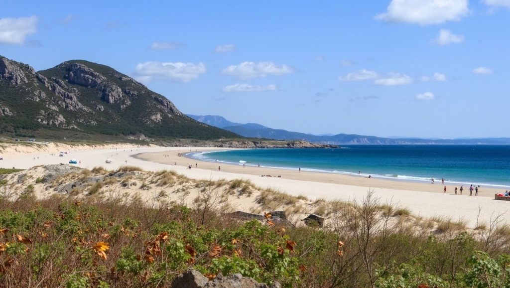 Aguas de Praia do Seixal en Muros (A Coruña)