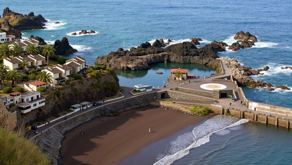 Entorno natural de Praia do Seixal en A Coruña
