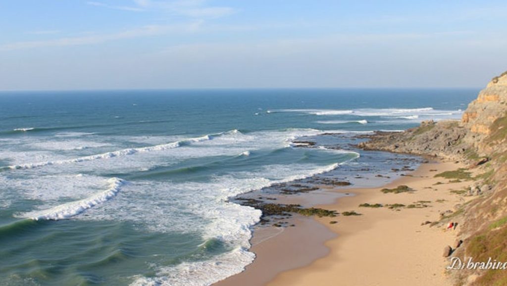 Vista de Praia do Seixo en O Porto do Son, A Coruña
