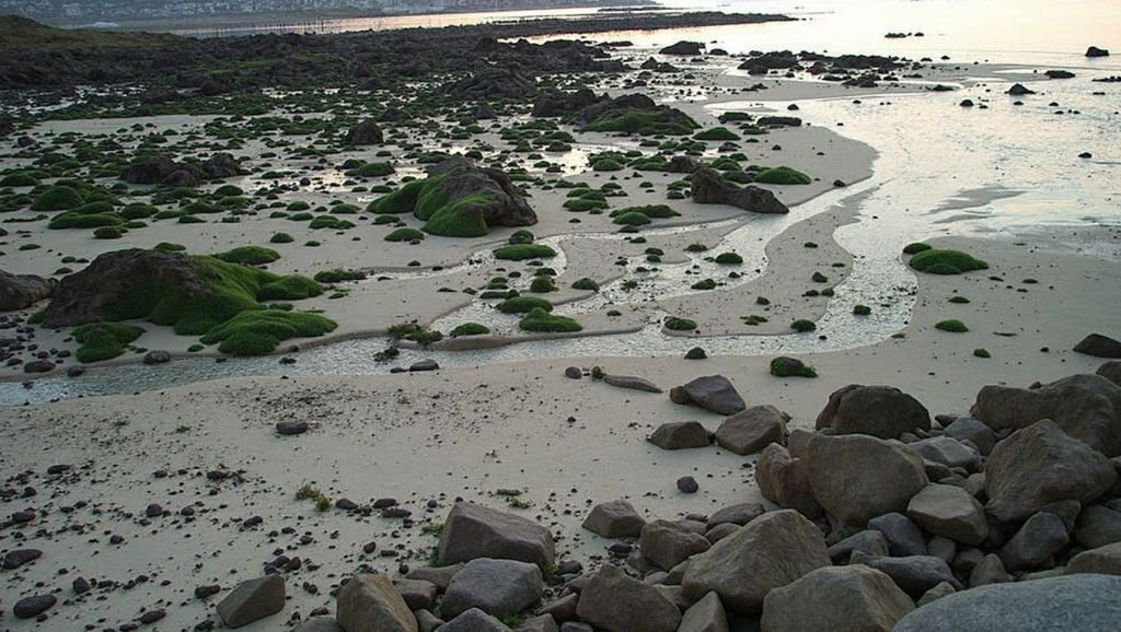 Aguas de Praia do Serral en Vigo (Pontevedra)