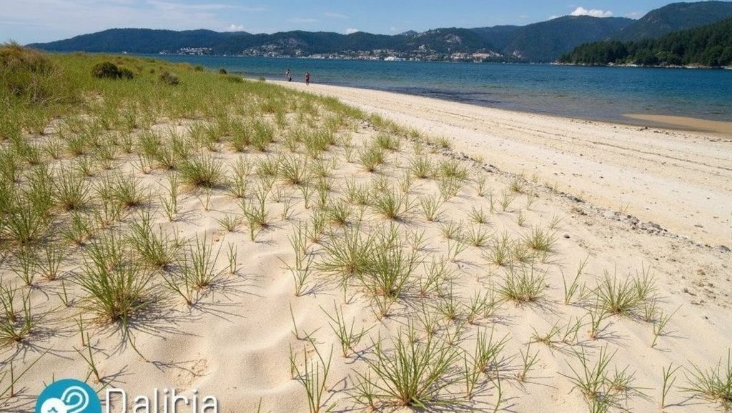 Entorno natural de Praia do Testal en A Coruña