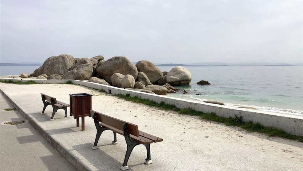 Costa de Praia do Touro en Ribeira, Pontevedra