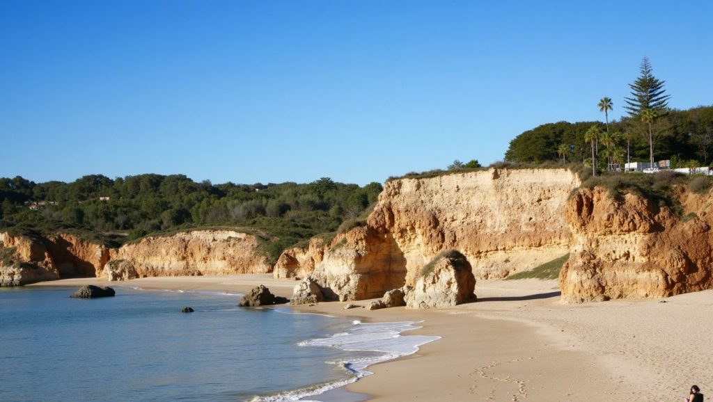 Primer plano de la orilla de Praia do Vao do Norte, Galicia