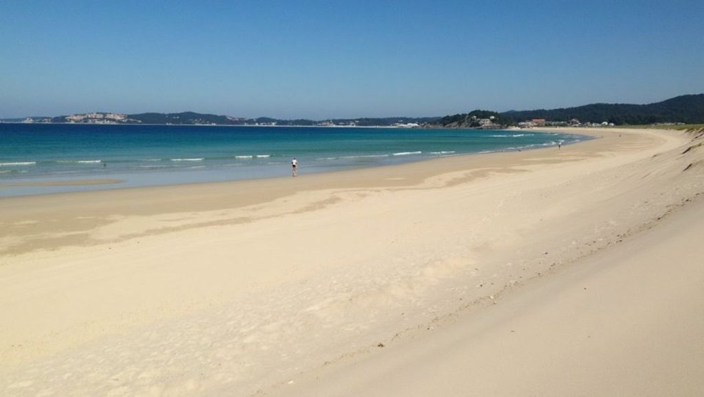 Horizonte desde Praia do Vao do Sur, Galicia, A Coruña