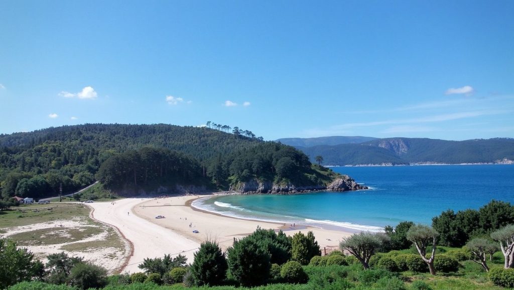 Entorno natural de Praia do Vicedo Vello en Lugo