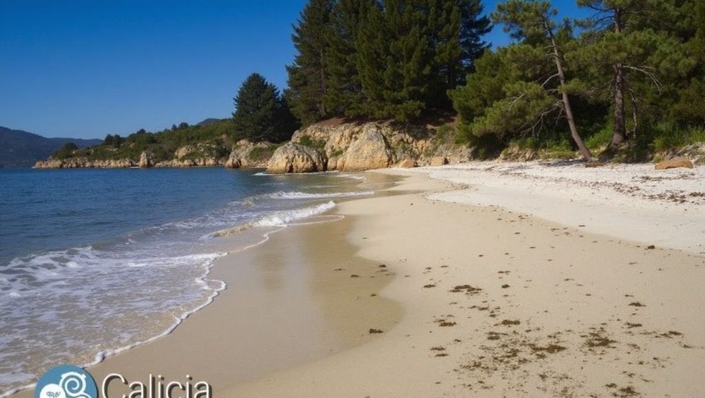 Aguas de Praia do Vidreiro en O Vicedo (Lugo)