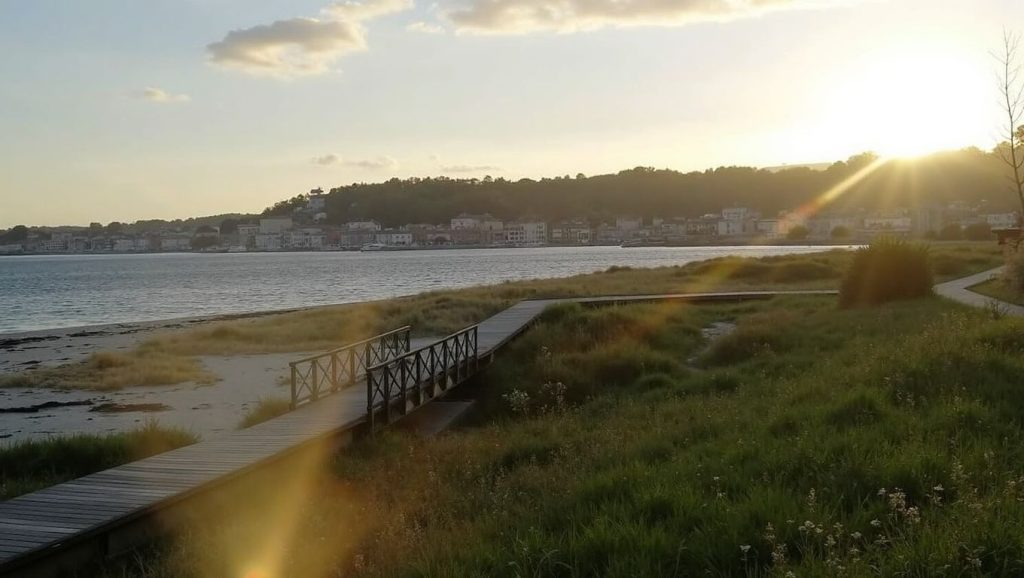 Aguas de Praia dos Alemáns en Cangas de Morrazo (Pontevedra)