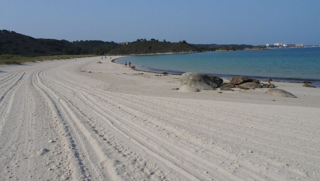 Praia dos Carabullos en Xove (Lugo)