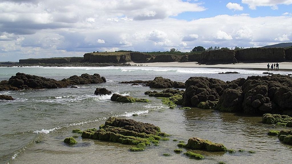 Panorámica de Praia dos Castros, Lugo
