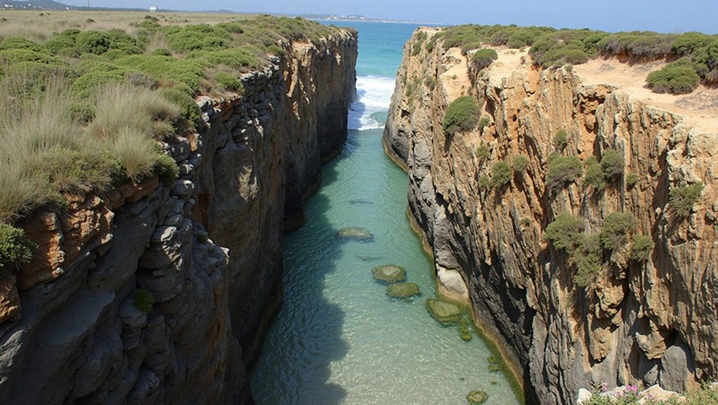 Acantilados y costa de Praia dos Castros, Ribadeo (Lugo)