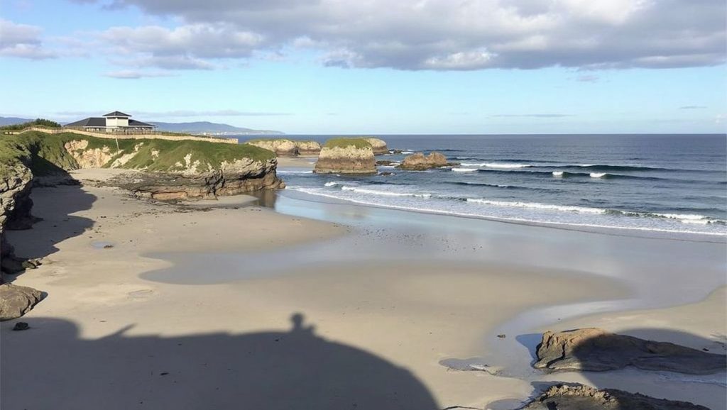 Arena de Praia dos Castros, Ribadeo (Lugo)
