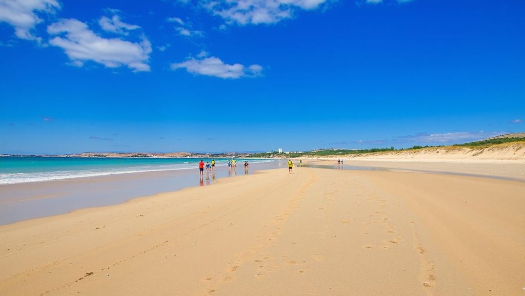 Panorámica de Praia dos Contrabandistas, Pontevedra