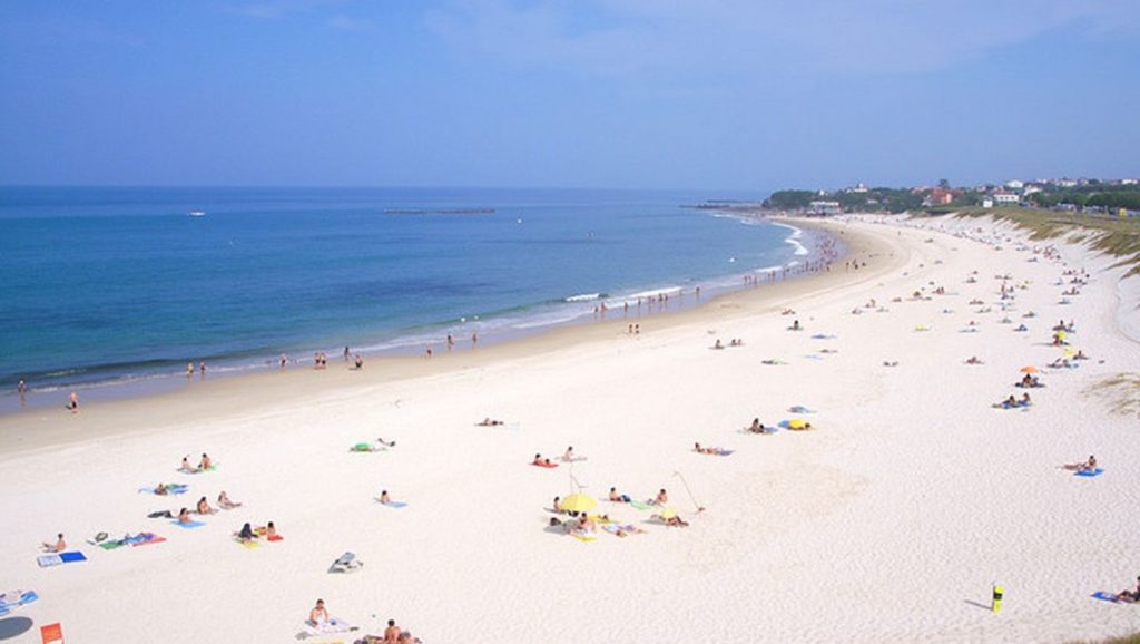 Panorámica de Praia dos Fondás, Lugo