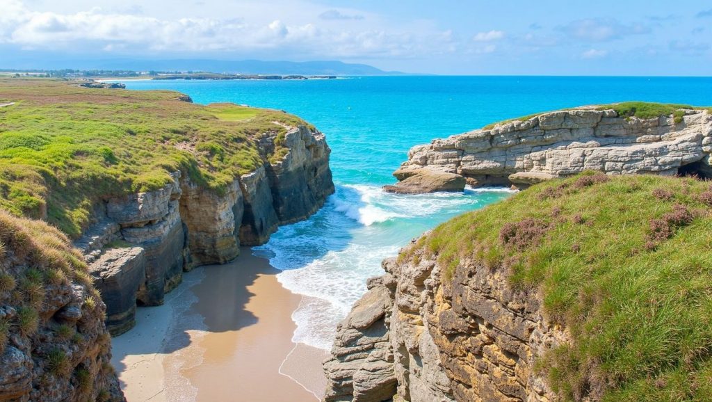 Aguas de Praia dos Fondás en Foz (Lugo)