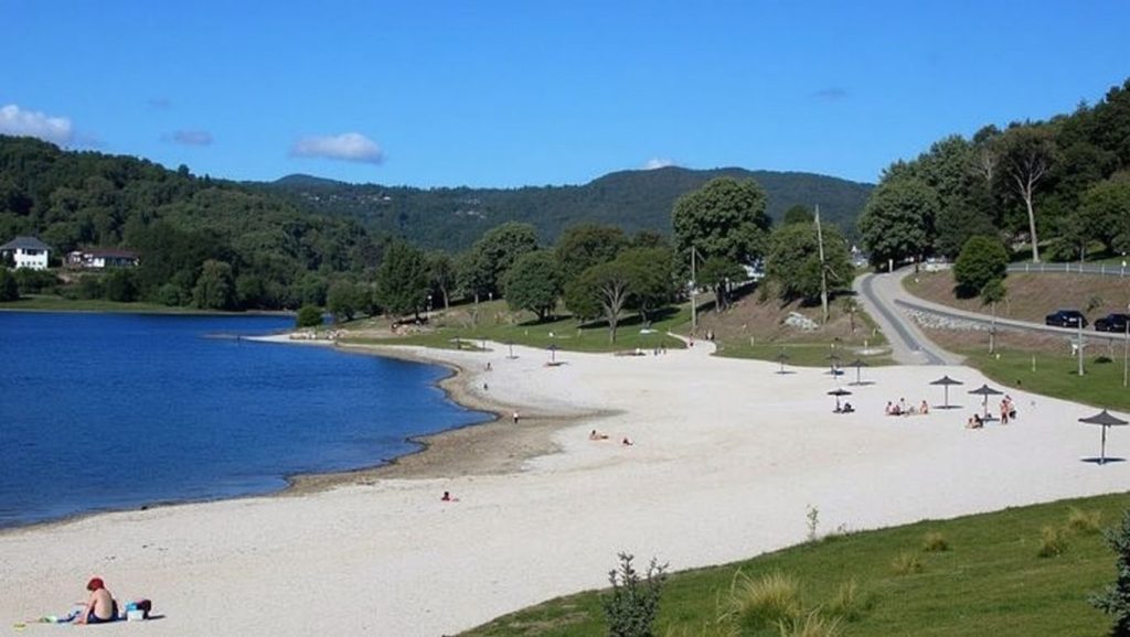 Panorámica de Praia dos Franceses, Ourense