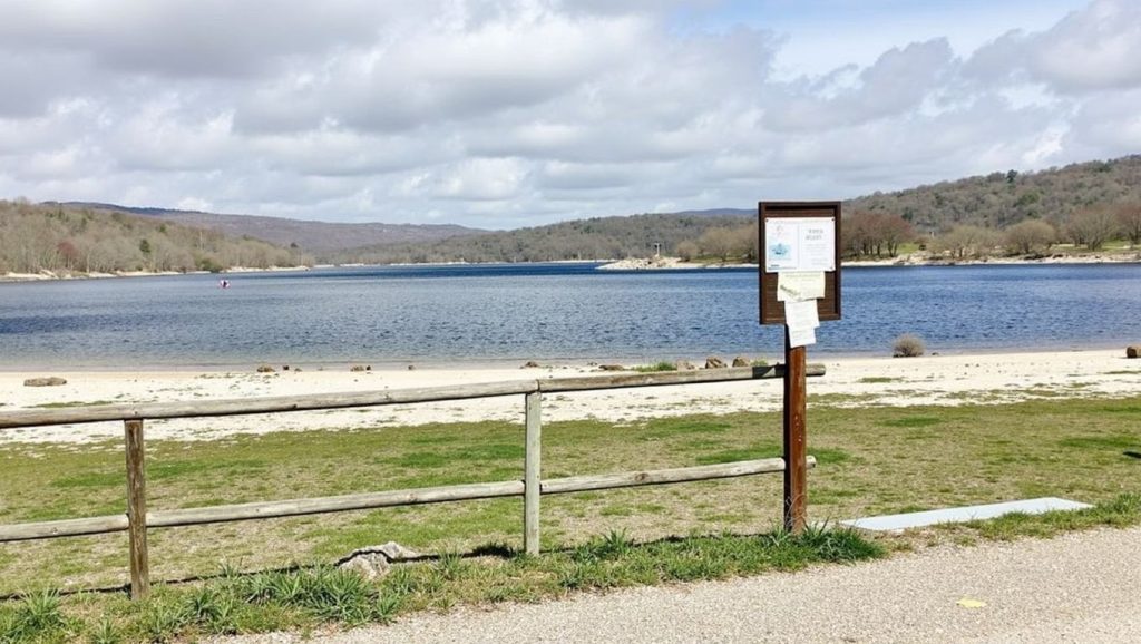 Entorno natural de Praia dos Franceses en Ourense
