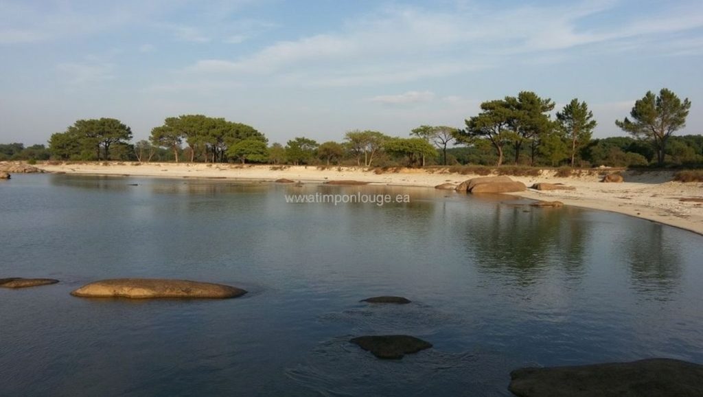 Panorámica de Praia dos Petóns, Pontevedra
