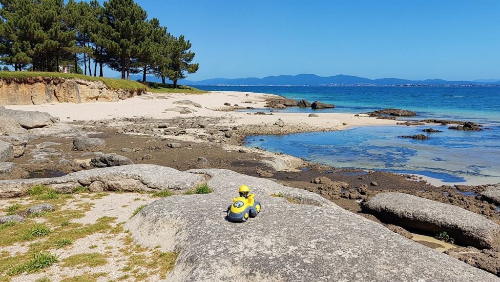 Arena de Praia dos Petóns, A Illa de Arousa (Pontevedra)
