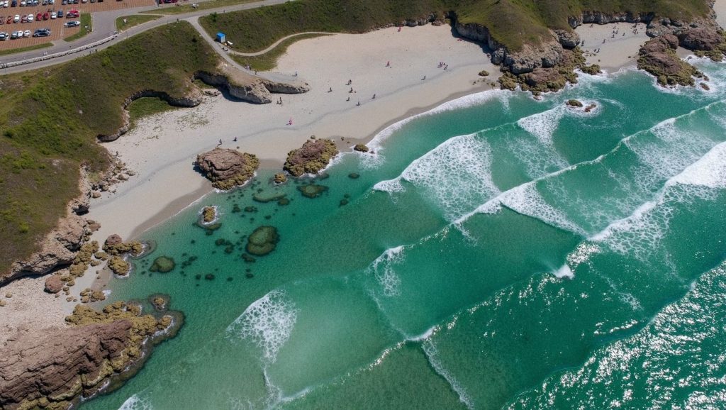 Praia dos Ripibelos en Arteixo (A Coruña)