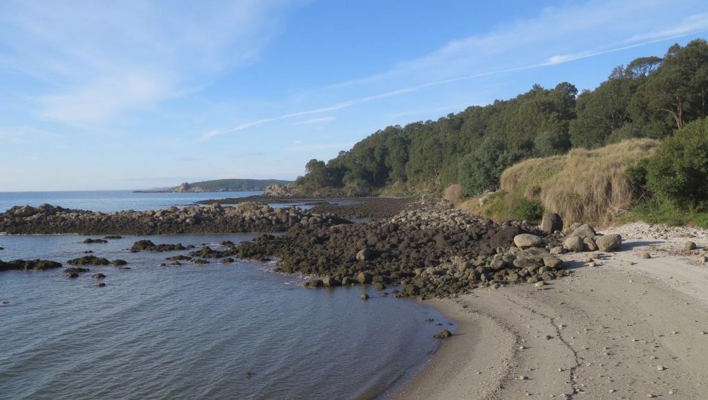 Praia dos Seixos en Nigrán (Pontevedra)