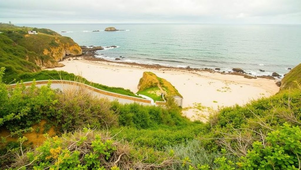 Panorámica de Praia dos Xuncos, Lugo
