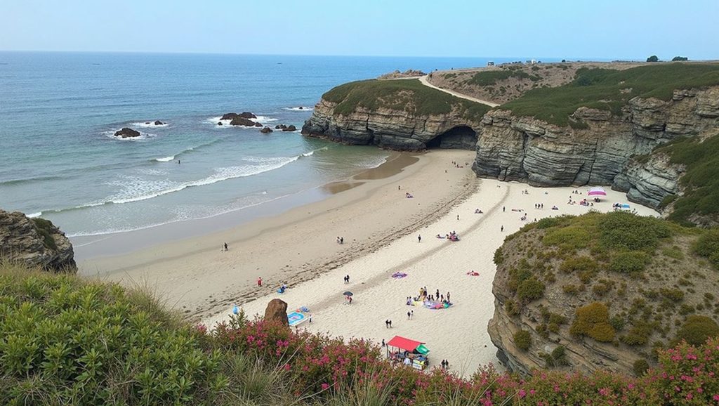 Aguas de Praia dos Xuncos en Foz (Lugo)