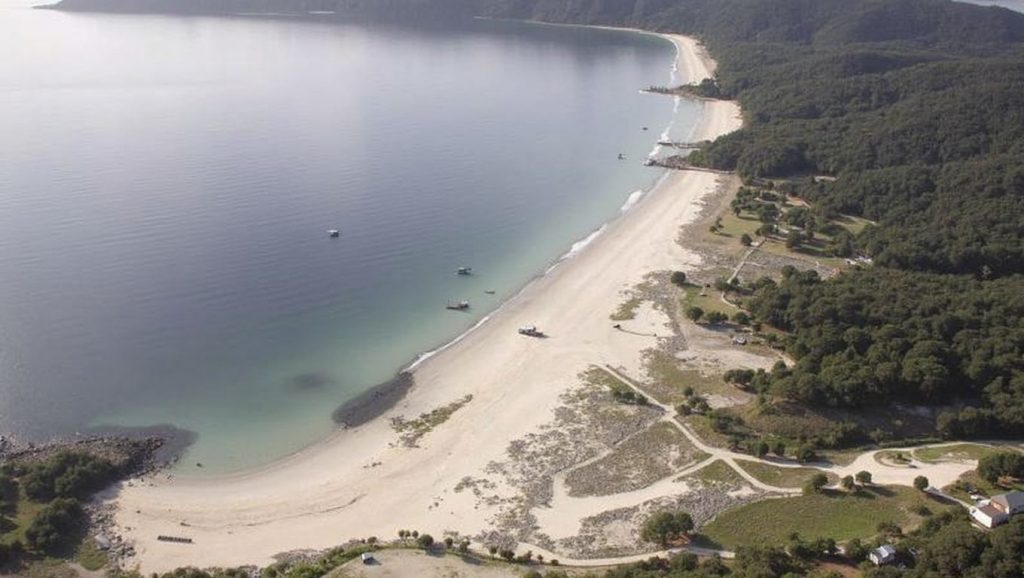 Aguas de Praia Nova en Sada (A Coruña)